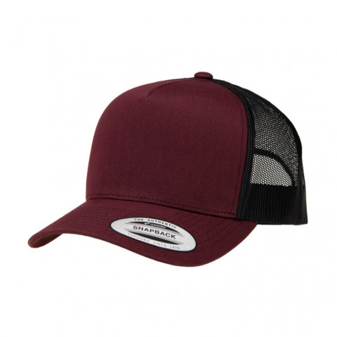 Кепка FlexFit 500T - Maroon/Black
