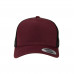 Кепка FlexFit 500T - Maroon/Black