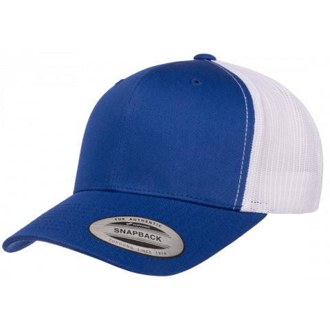Кепка FlexFit 6606T Retro Trucker - Royal/White