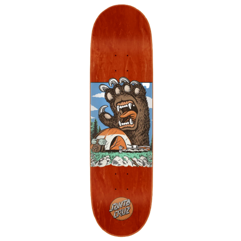 Дека для скейтборда Santa Cruz - Screaming Grizzly Orange 8.25