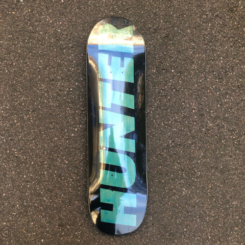 Дека для скейтборда Hunter Logo Teal/Black 8.5 Дека для скейтборда Hunter Logo Teal/Black 8.5